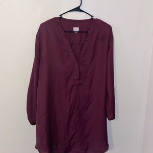 Quarter button down dress shirt